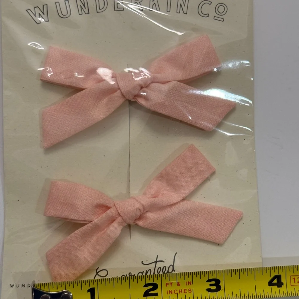 Wunderkin Co Bows/Piggie Set Cotton Candy